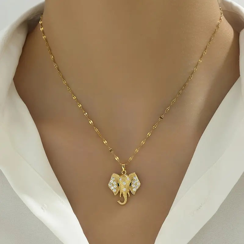 Elephant Pendent Necklace