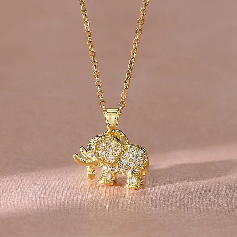 Elephant Pendent Necklace