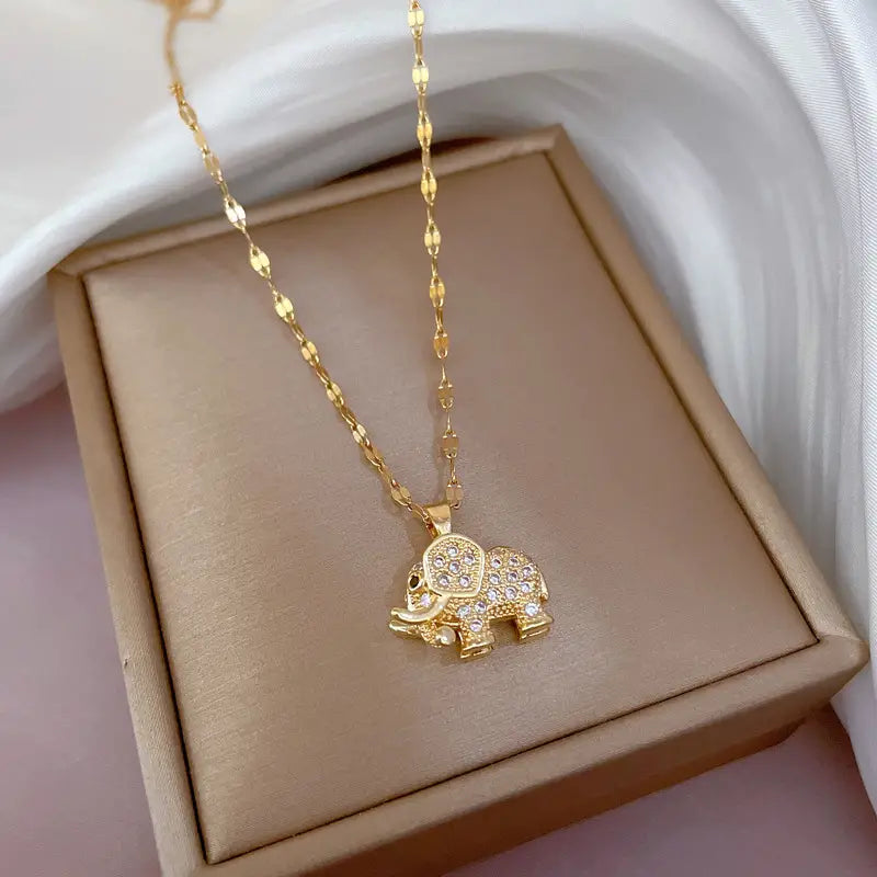 Elephant Pendent Necklace